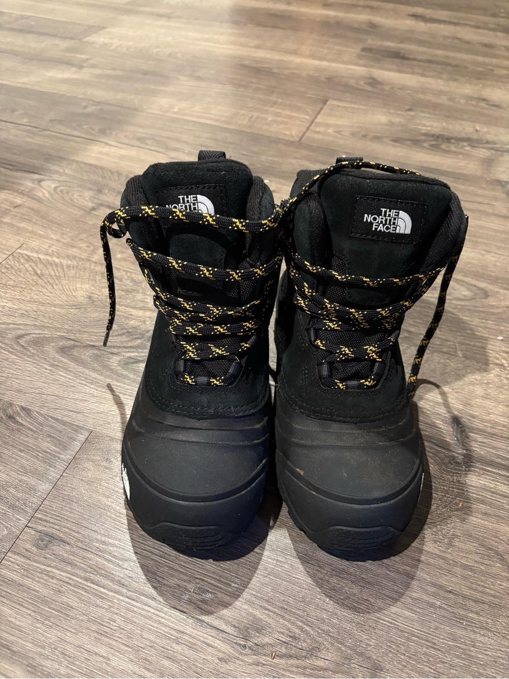 The North Face Black Hiking Boot Tongue with Label